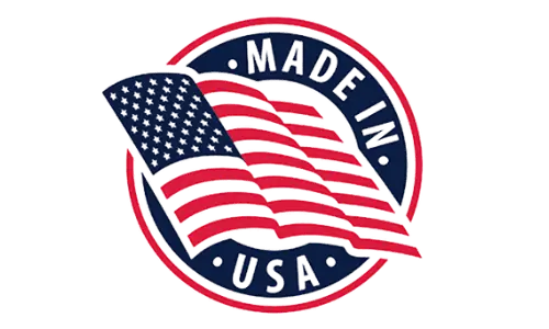 SciaticaPro+ Made in USA certification badge for trusted quality